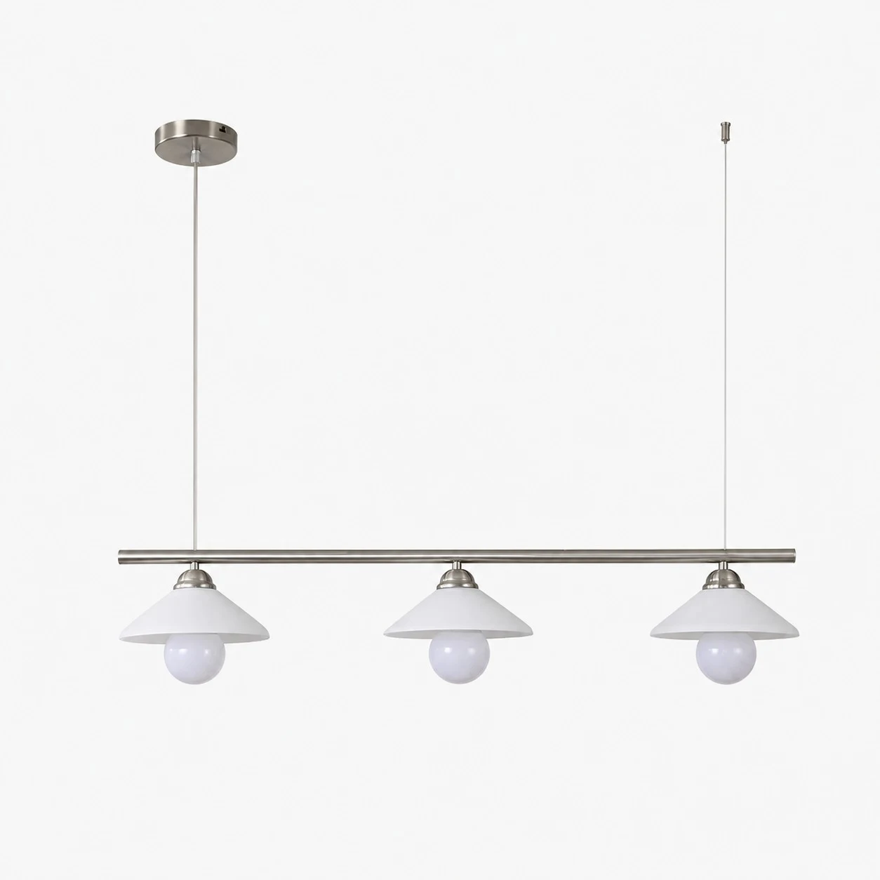 Hanging Wire 3 Heads linear pendant